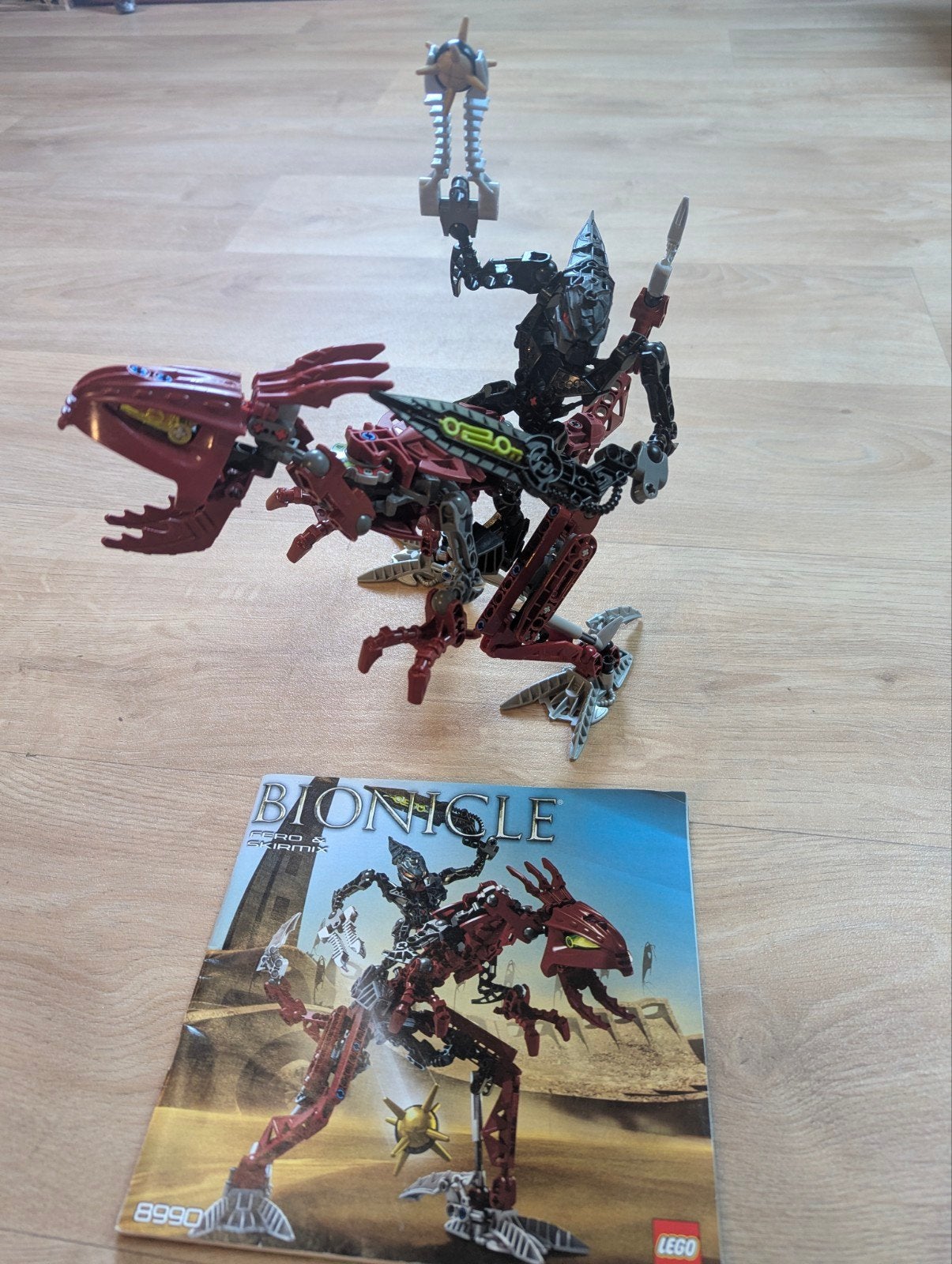 BIONICLE: Fero & Skirmix, Bionicle, Lego, Inclusief instructies, Ophalen of Verzenden