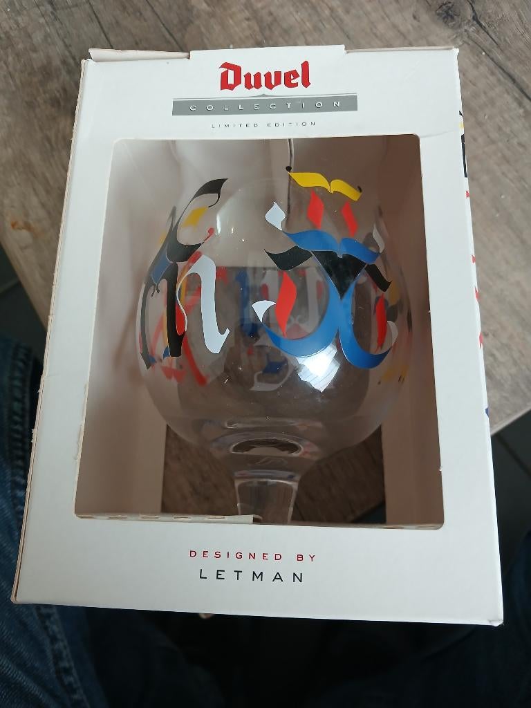 Duvel glas letman, Enlèvement, Comme neuf, Verre à bière