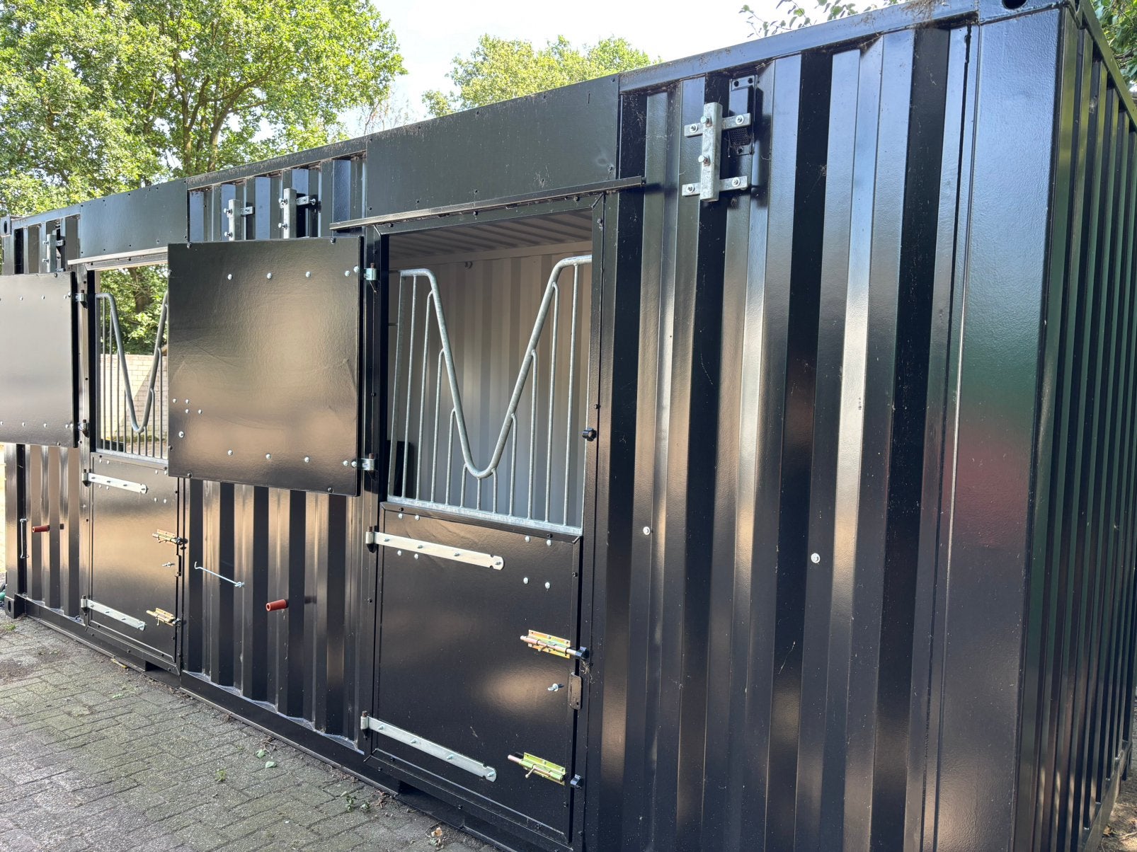 Stalcontainer GRATIS gebracht!!!!, Dieren en Toebehoren, Stalling, 2 of 3 paarden of pony's