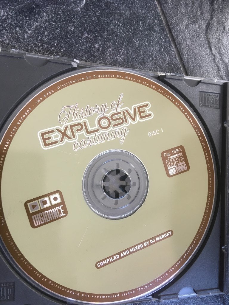 CD history of explosive car tuning, Ophalen of Verzenden, Promo