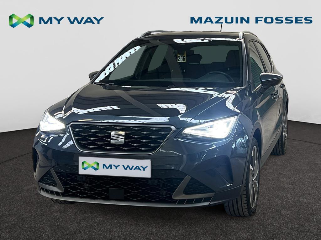 Seat Arona Arona 1.0 TSI FR Edition, Auto's, Arona, Handgeschakeld, SUV of Terreinwagen, Zilver of Grijs