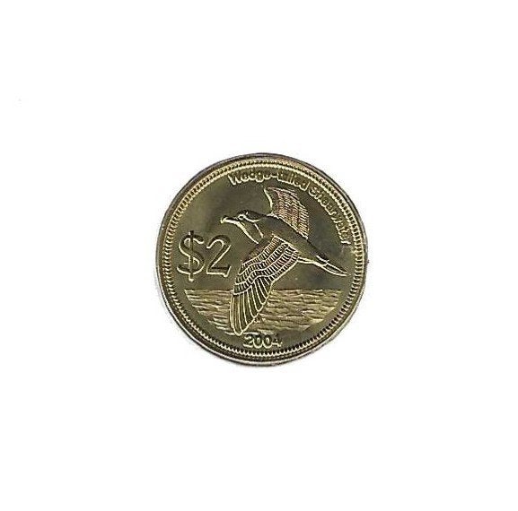 Cocos Keeling Islands, 2 Dollars 2004., Postzegels en Munten, Munten | Oceanië, Ophalen of Verzenden, Losse munt