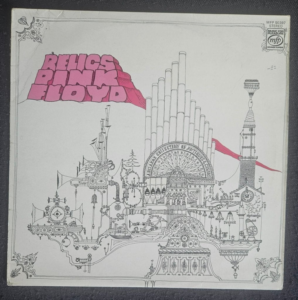 VINYLE PINK FLOYD RELICS – MFP 50397 UK 1978, Cd's en Dvd's, Complilatie, Ophalen of Verzenden, Gebruikt, LP