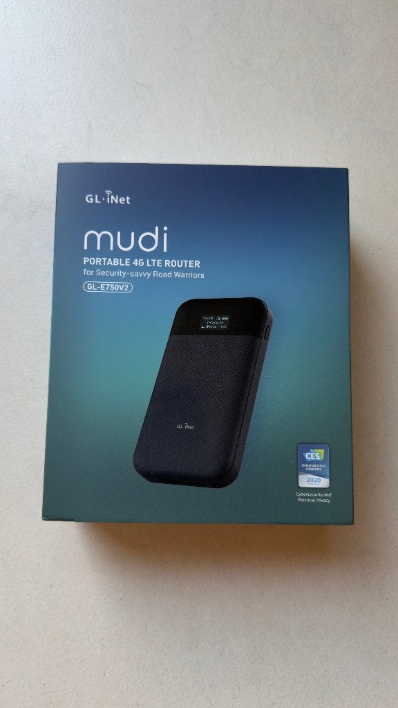 GL-iNet MUDI V2 - GL-E750V2 - Modem portable 4G LTE Router, Informatique & Logiciels, Enlèvement, Comme neuf, Routeur avec modem