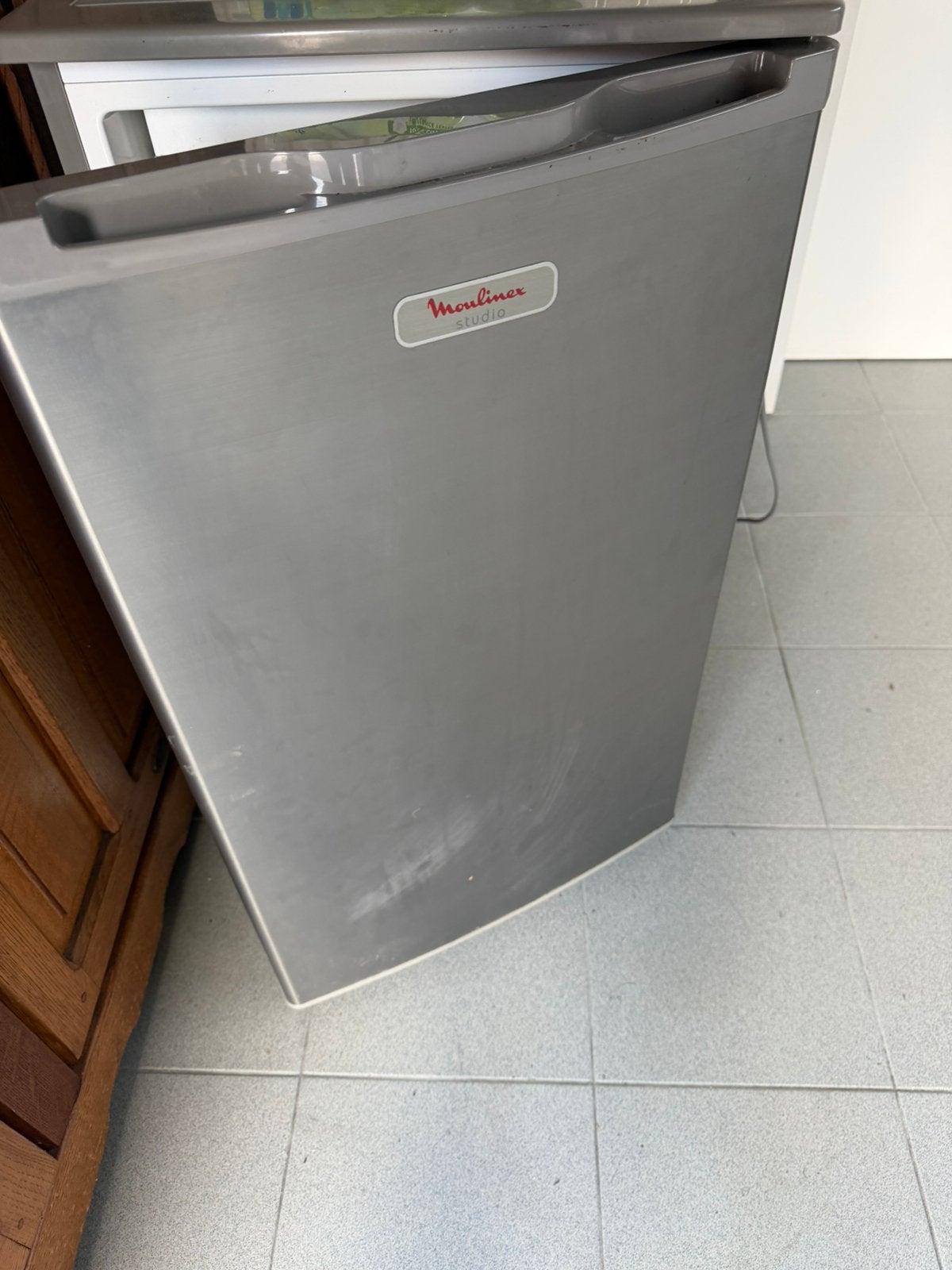 Frigo + klein diepvries, Ophalen, Gebruikt