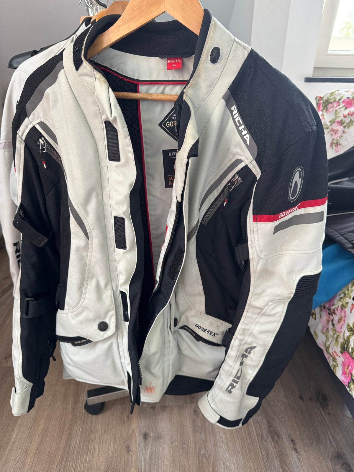 Richa goretex motorjas.M, Motoren, Kleding | Motorkleding, Ophalen, Tweedehands, Heren, Jas | textiel