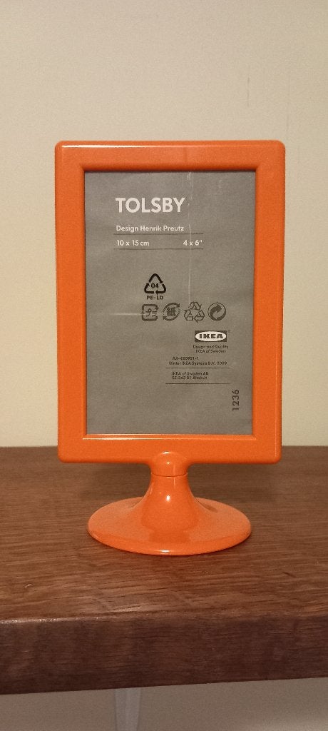 Originele Tolsby IKEA fotolijst vintage model nieuwstaat, Audio, Tv en Foto, Fotografie | Fotolijsten, Nieuw, Kunststof, Overige kleuren
