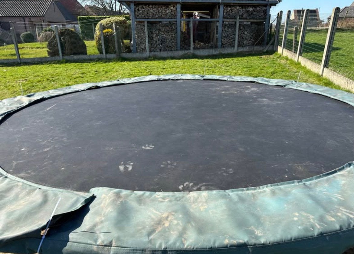 Trampoline xxl dia 4,2m, Ophalen of Verzenden, Zo goed als nieuw
