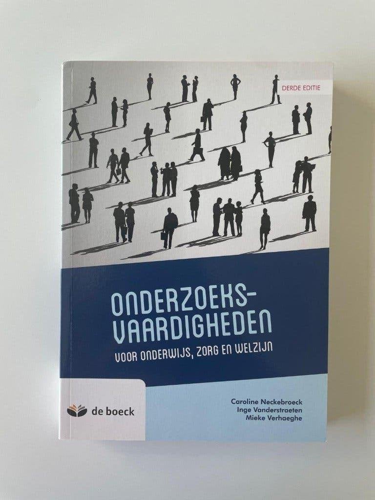 Onderzoeksvaardigheden voor onderwijs, zorg en welzijn, Boeken, Ophalen of Verzenden, Zo goed als nieuw, Hogeschool