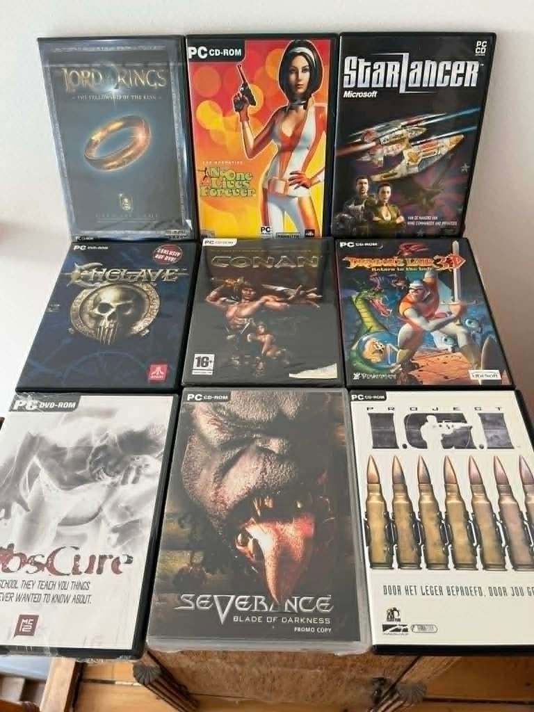 Lot van 22 classic PC games, Ophalen of Verzenden, Zo goed als nieuw