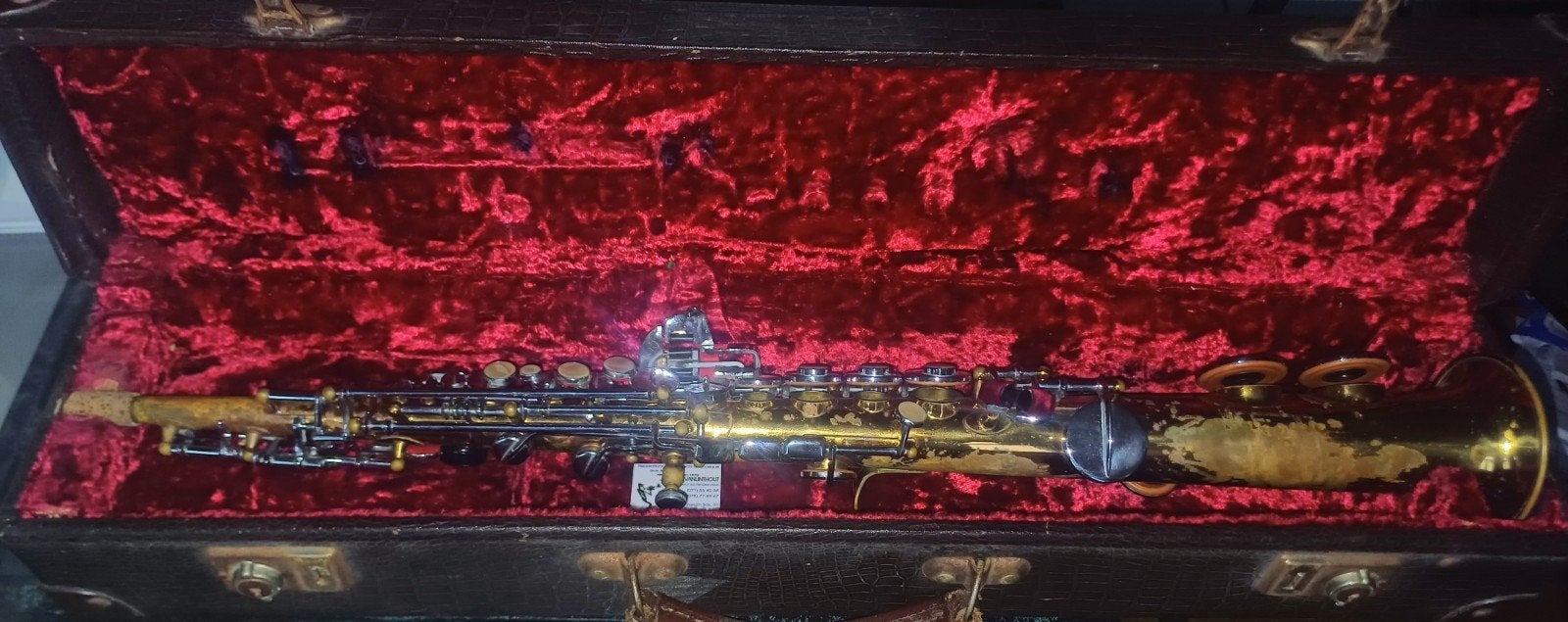 Saxophone Soprano Dolnet Paris 65-70, Muziek en Instrumenten, Ophalen, Gebruikt, Sopraan