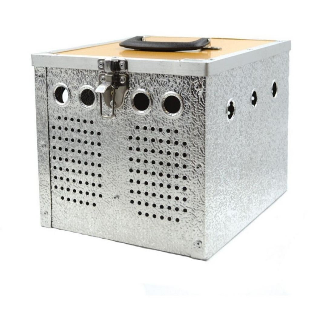 Aluminium Duivenmand 2 Dieren - Natural, Ophalen
