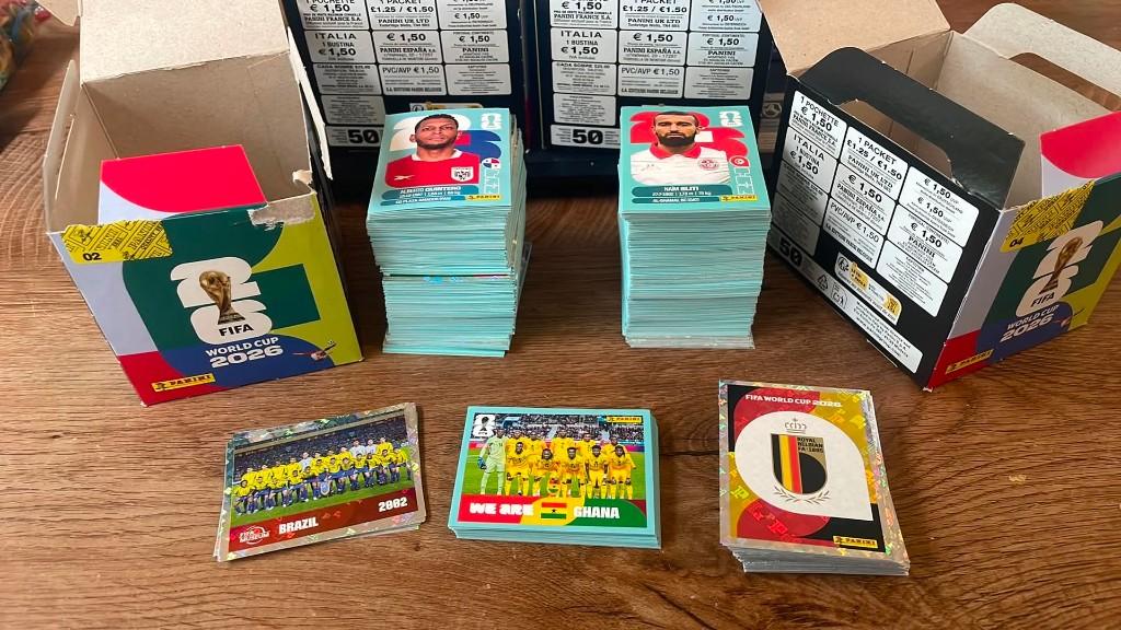 Panini Wk 2026 Dubbele Stickers - Fifa World Cup zie lijst, Enlèvement ou Envoi, Autocollant
