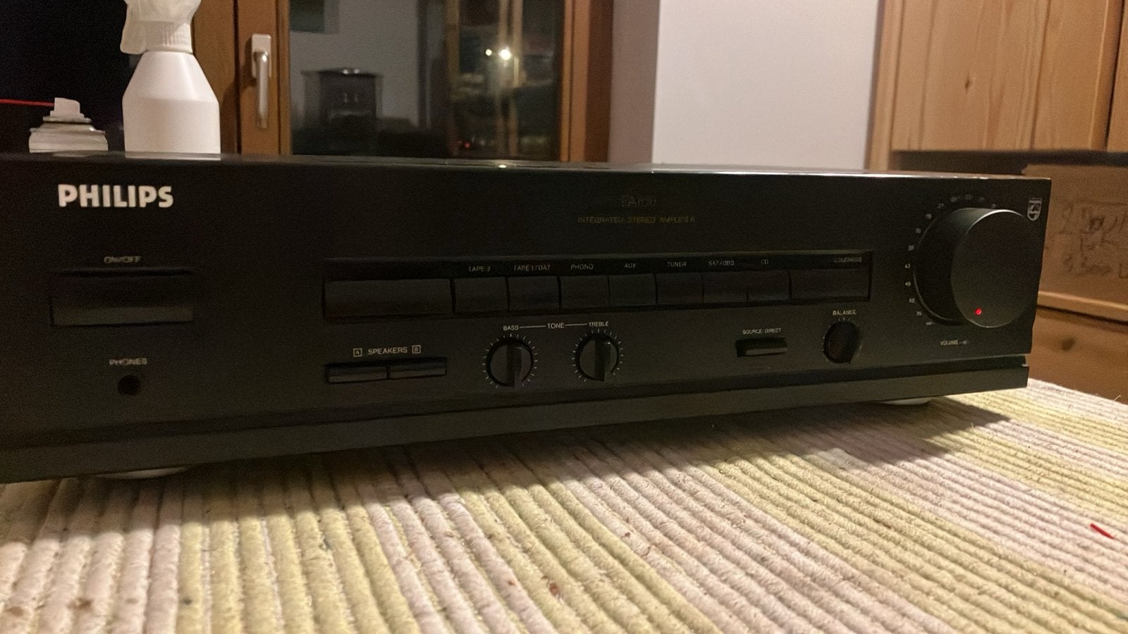 Philips FA650 versterker, Ophalen of Verzenden, Gebruikt, Philips