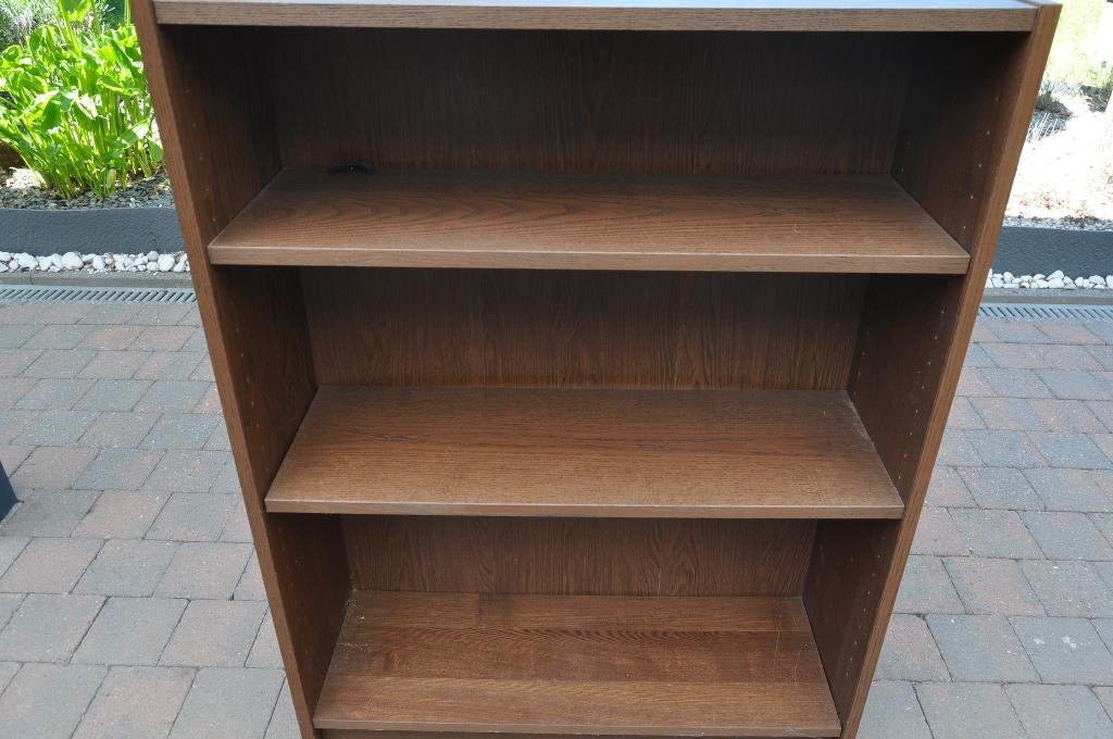 Etagère bibliothèque en bois bruin, Enlèvement, Comme neuf