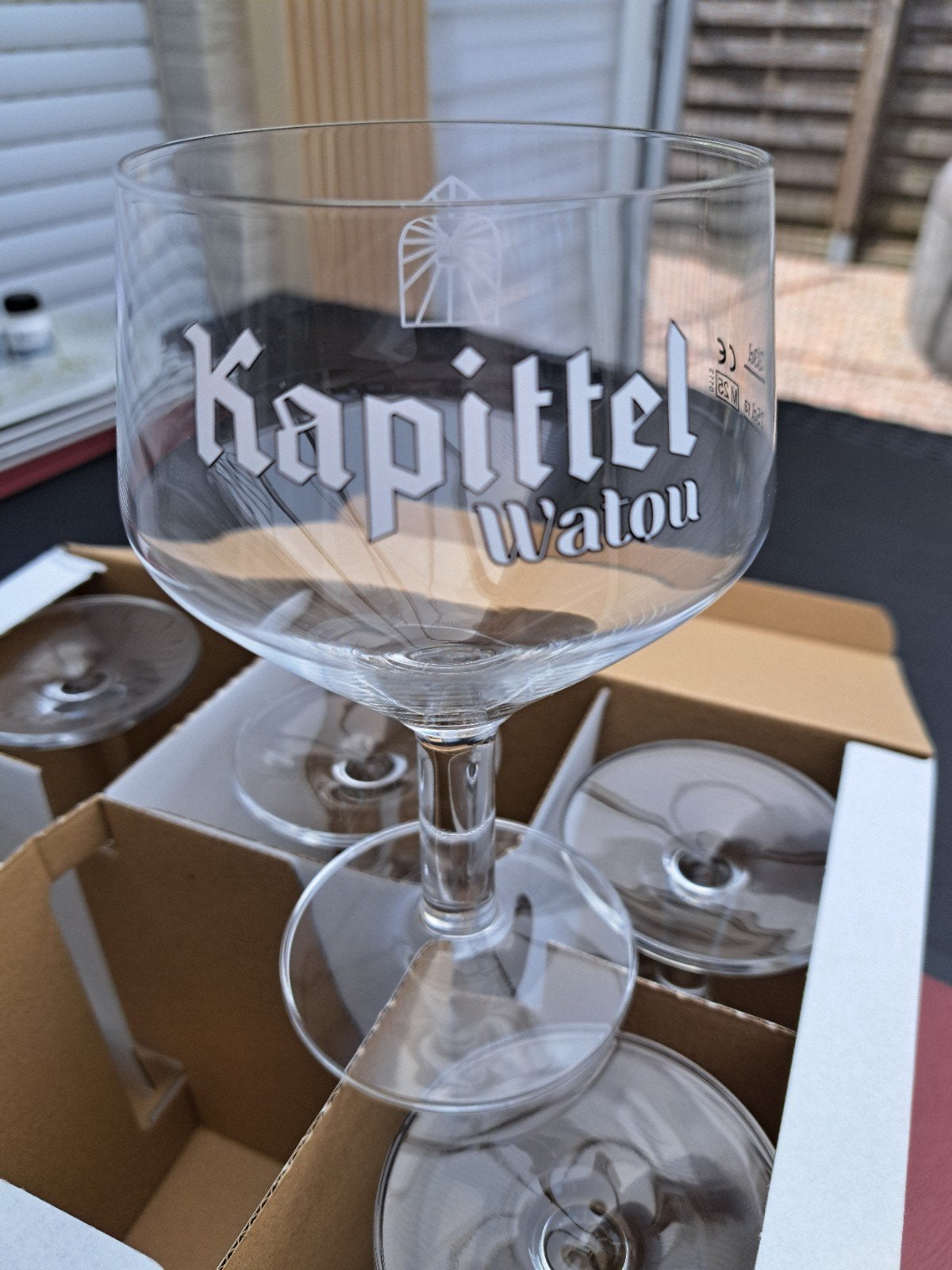 Kapittel watou glazen, Verzamelen, Glas en Drinkglazen, Ophalen