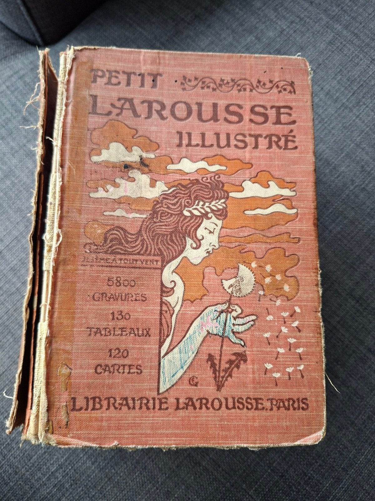 Petit Petit Larousse Illustre uitgave tussen 1909 en 1917, Antiquités & Art, Enlèvement ou Envoi