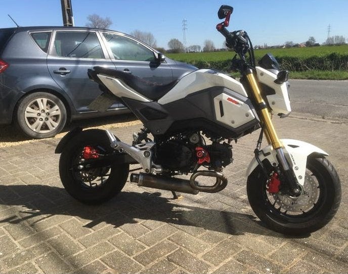 Honda MSX (GROM) SF ABS - Takegawa/Yuminashi 8 023 km, ABS, Occasion, Particulier, 1 cylindre