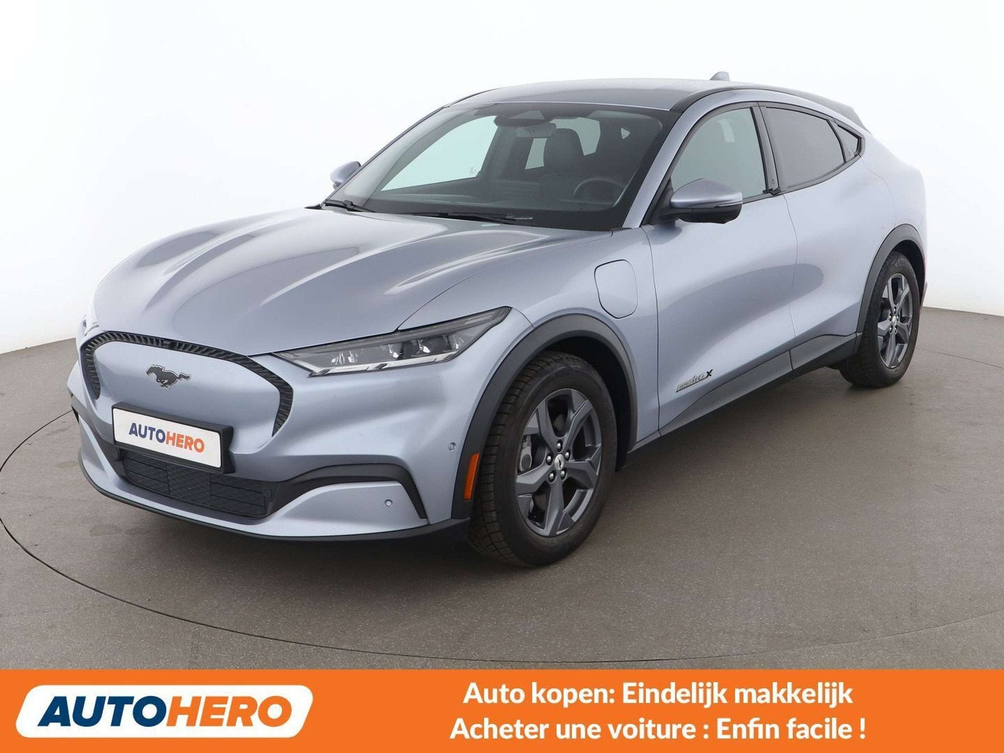 Ford Mustang Mach-E electric drive 216 kW (bj 2022), Auto's, Automaat, Achterwielaandrijving, Gebruikt, Zwart
