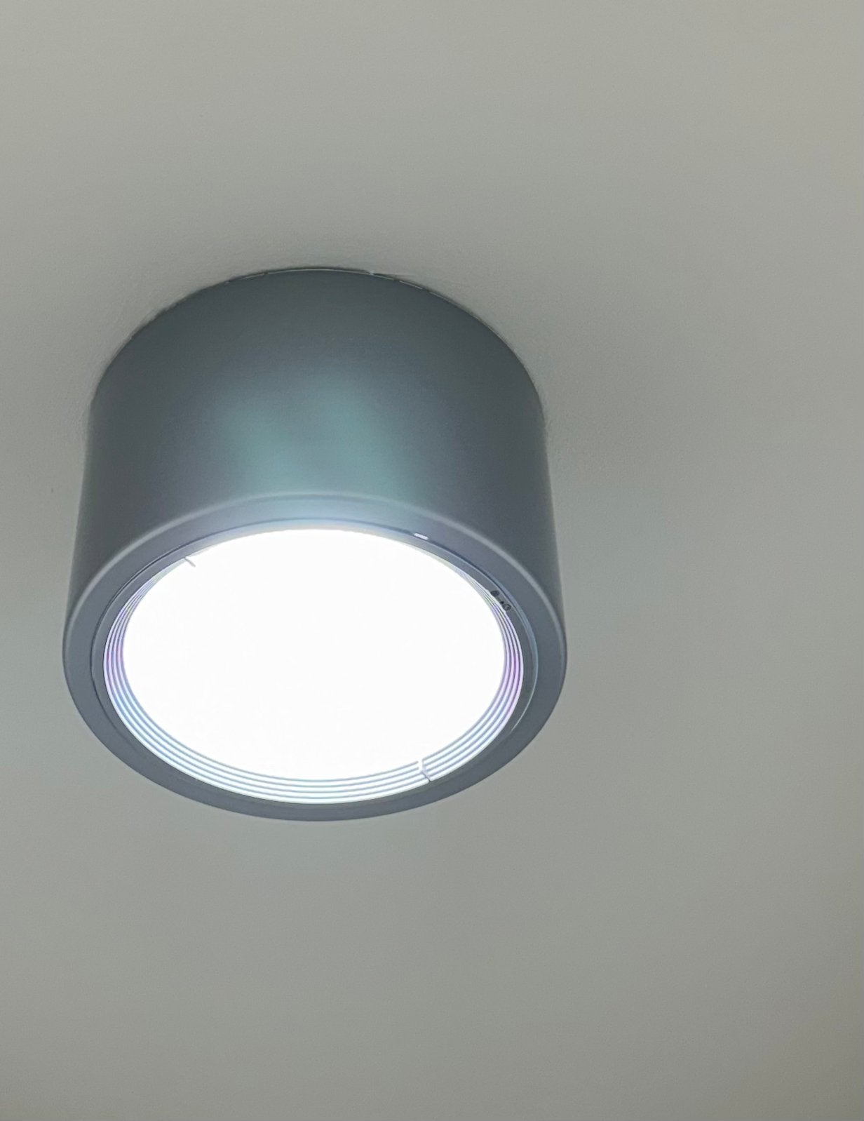 Plafonnier SLV gris métal.( Neuf 4 disponibles ) le lot 125€, Maison & Meubles, Neuf, Design, Enlèvement, Métal