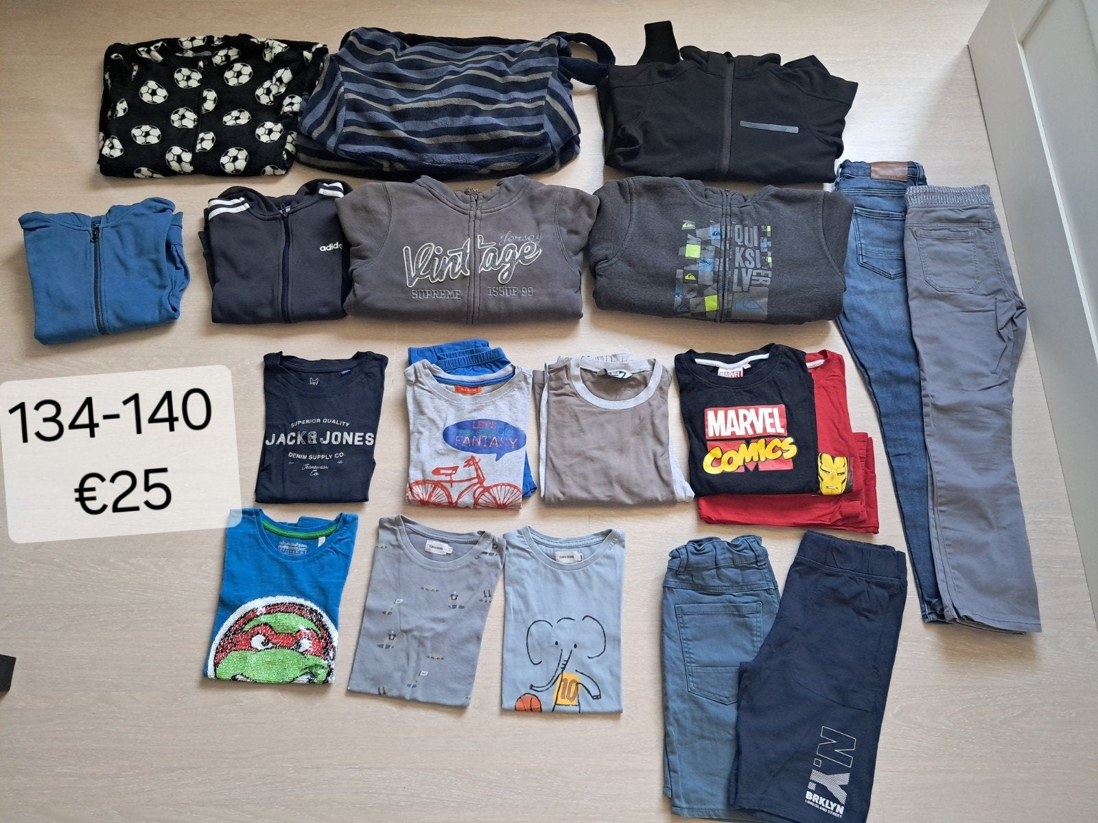 Pakket maat 134-140, Kinderen en Baby's, Ophalen of Verzenden, Jas