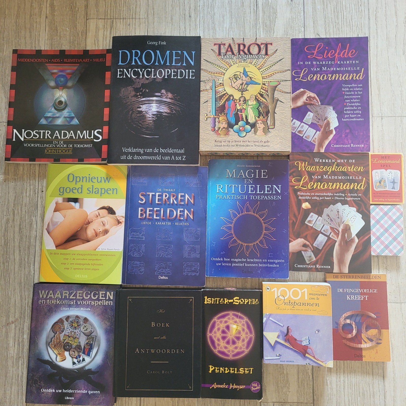 Grote partij spirituele boeken & kaartendecks, Boeken, Ophalen, Astrologie