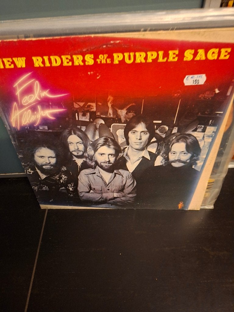 lp - new riders of the purple saga - feelin all right- vak 3, LP, Ophalen of Verzenden, 12 inch, Fotohoes