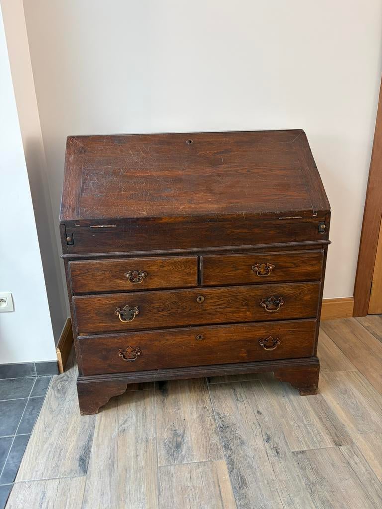 Antieke engelse secretaire, Enlèvement, Utilisé, Engels