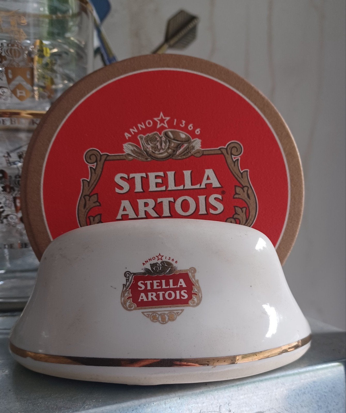 Bierkaartjes houder Stella, Verzamelen, Ophalen