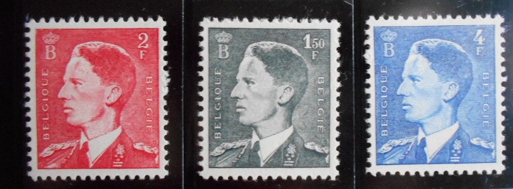 SM BAUDOUIN   COB 909/911**, Neuf, Non oblitéré, Timbre-poste, Maison royale