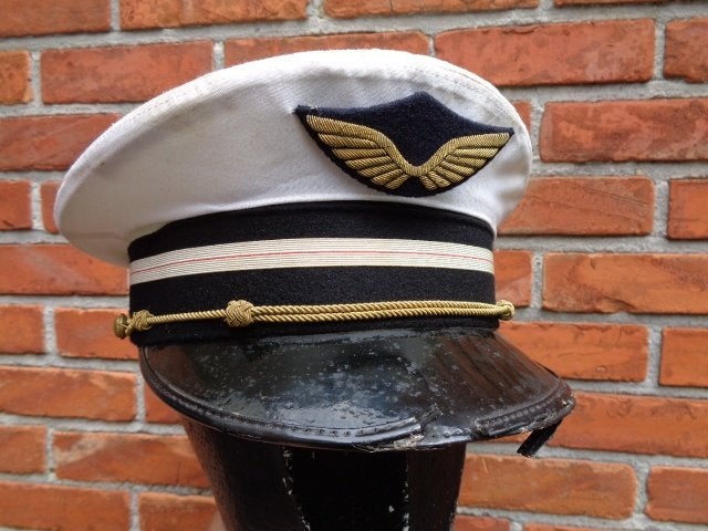 Kepie Franse luchtmacht jaren 60/70 , zomer uitvoering, Verzamelen, Ophalen of Verzenden, Luchtmacht, Helm of Baret