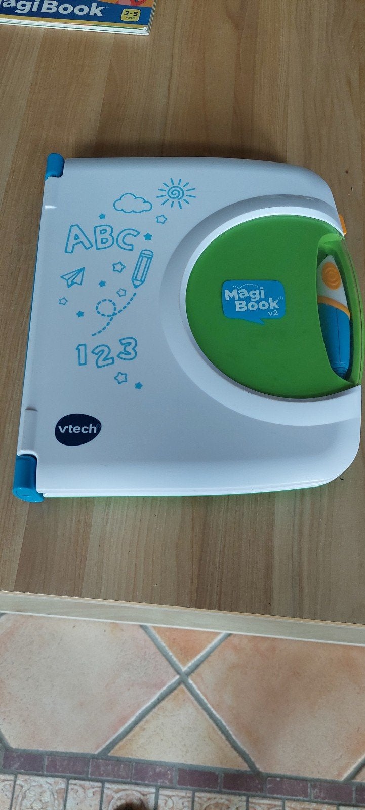 Magi book V-tech, Gebruikt