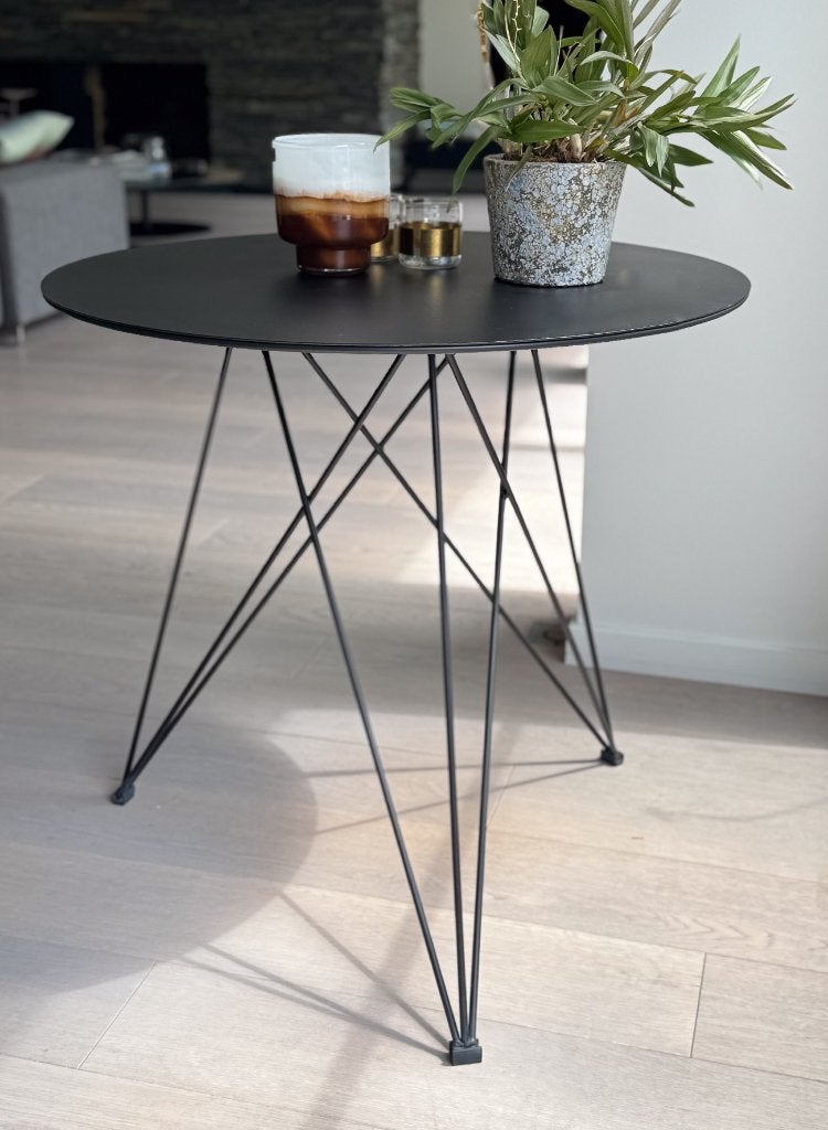 table de bistrot, Jardin & Terrasse, Tables de jardin, Enlèvement, Utilisé, Rond, Autres matériaux