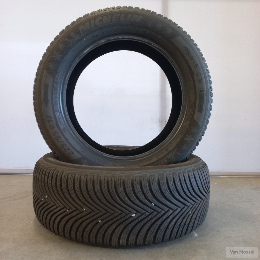 Michelin Alpin 5 225/55/R17 97H, Autos : Pièces & Accessoires, Pneus & Jantes, 4 Saisons, Véhicule de tourisme, -, Utilisé