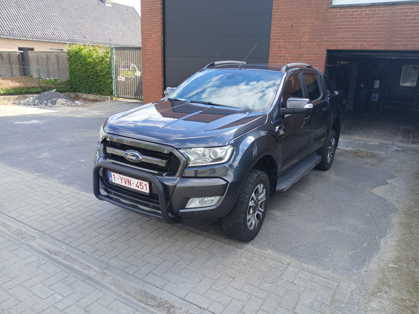 ford ranger 3.2 2017, Auto's, 4 deurs, Blauw, Leder en Stof, Vierwielaandrijving
