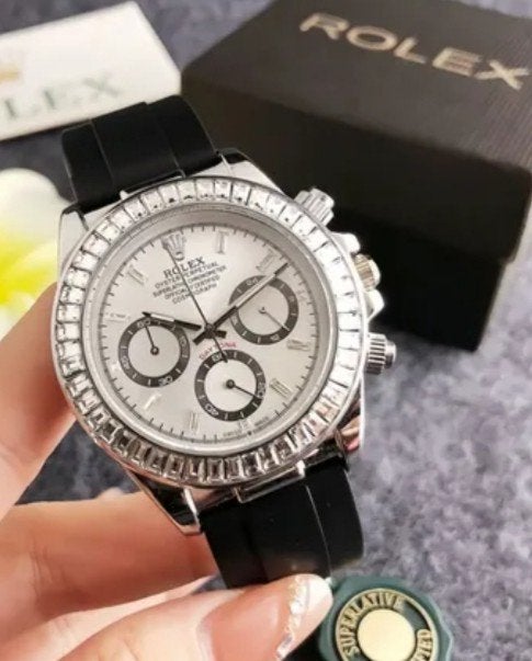 Rolex Cosmograph Daytona 40, Rolex, Enlèvement ou Envoi, Acier, Autres matériaux