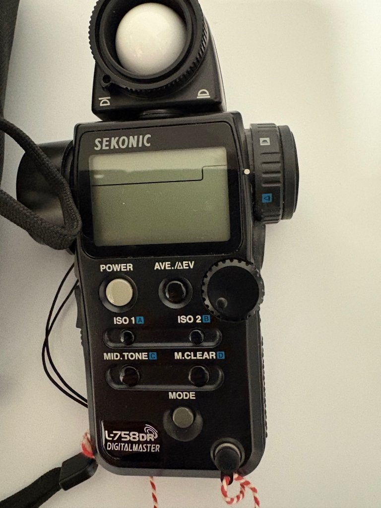 Te koop seconic lichtmeter, Inclusief accessoires, Ophalen of Verzenden, Zo goed als nieuw, Leica