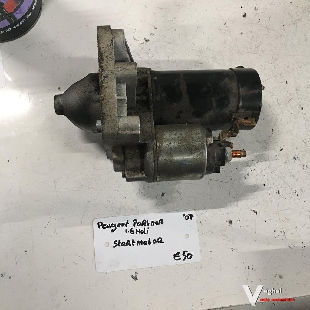 Peugeot Partner 1.6 HDI 2007 Startmotor, Gebruikt, -, -, Ophalen of Verzenden