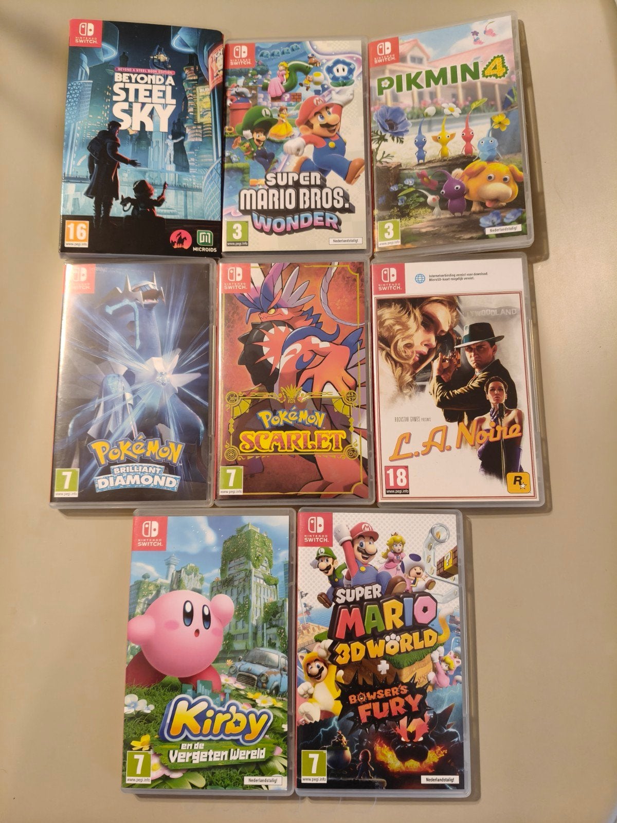 Verschillende switch games, Games en Spelcomputers, 1 speler, Ophalen, Gebruikt