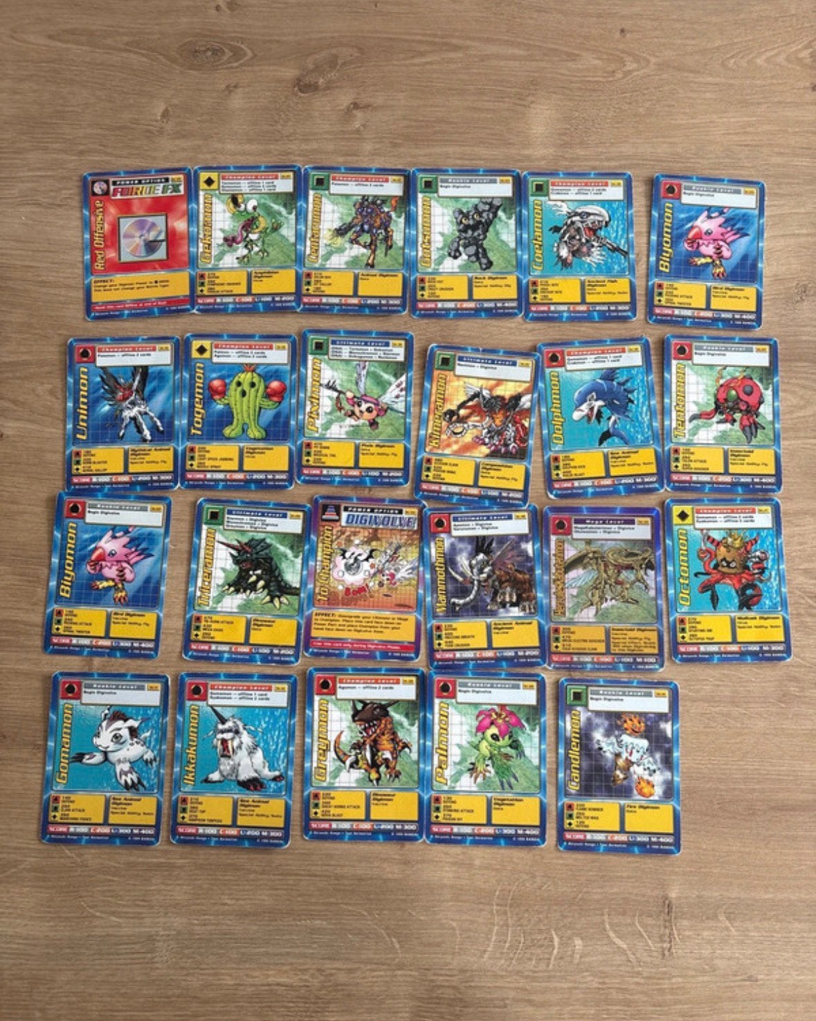 Digimon set, Hobby en Vrije tijd, Ophalen of Verzenden, Gebruikt, Losse kaart