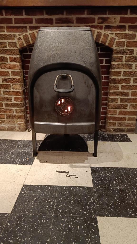 Jotul 1 gietijzeren kachel, Ophalen, Gebruikt, Houtkachel, Vrijstaand