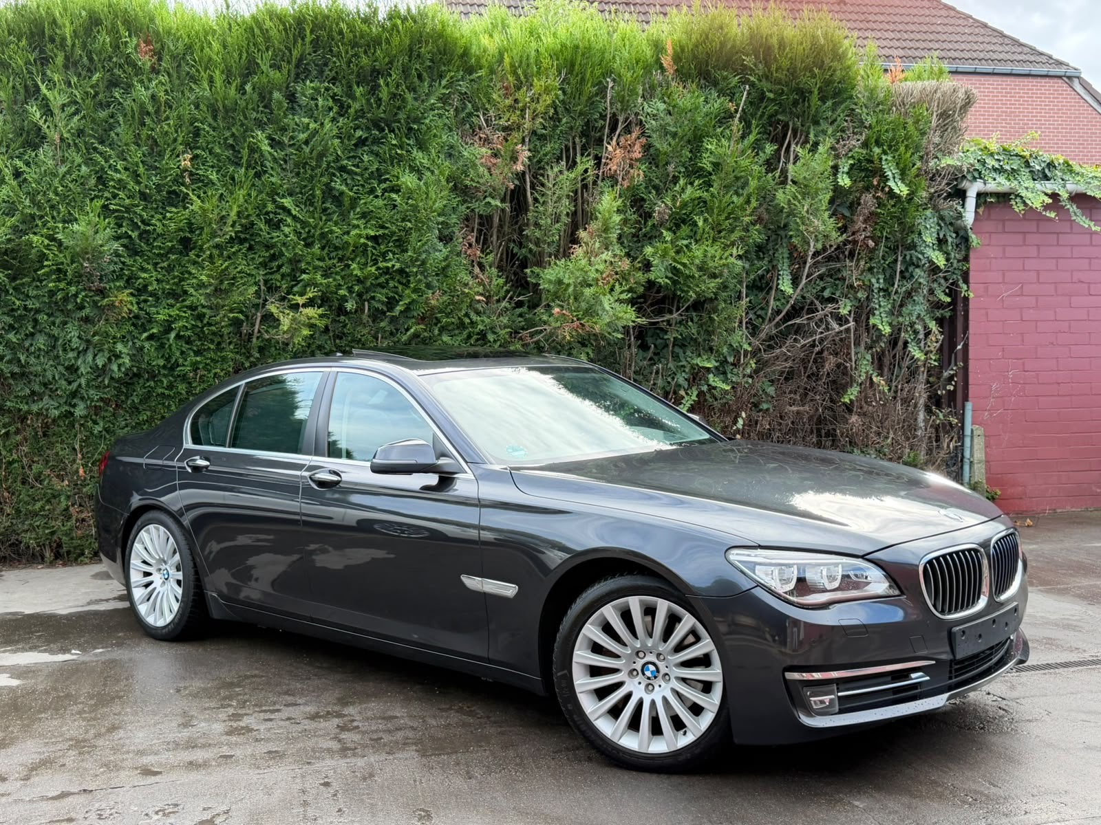 Bmw 730d automaat 2012 ful optie14.400€ gekeurd voor verkoop, Auto's, Automaat, Zwart, Leder, Bedrijf