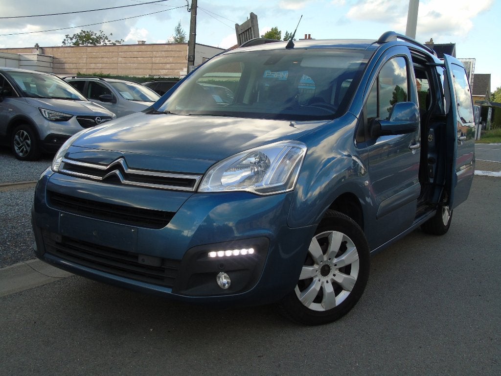 Citroen Berlingo 1.6i Benzine *10/2015 *1e Eigen*Camera*Navi, Autos, Citroën, Euro 6, Entreprise, 72 kW, Boîte manuelle