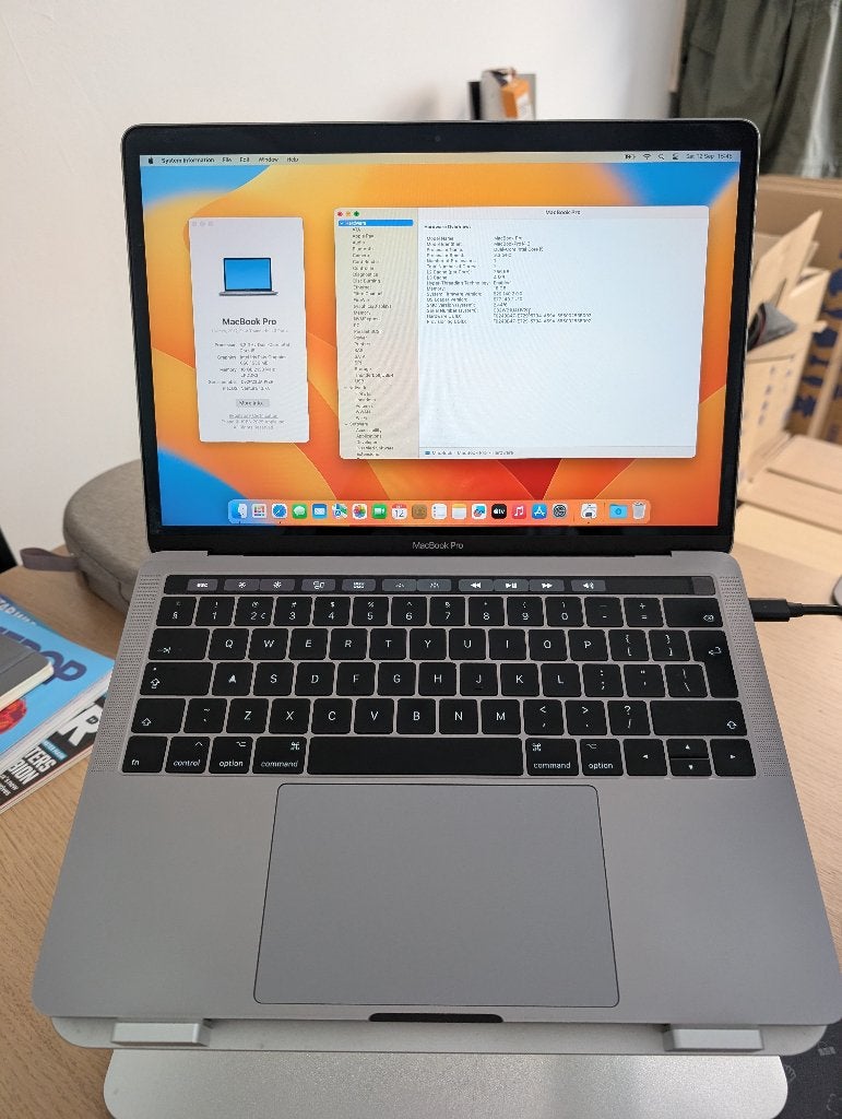 MacBook Pro 2017 13 inch 512GB/16GB RAM, MacBook Pro, Qwerty, 13 pouces, 512 GB