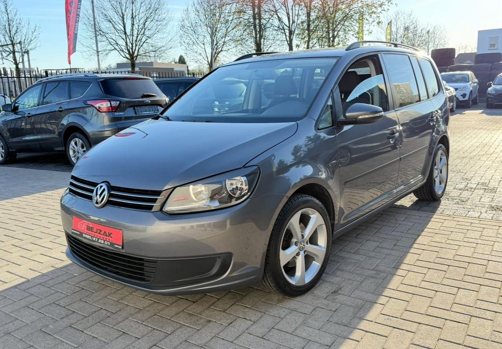 Volkswagen touran 152.000km 1.6tdi 7PL 1j Garantie, Auto's, Voorwielaandrijving, Euro 5, Bedrijf, Airconditioning