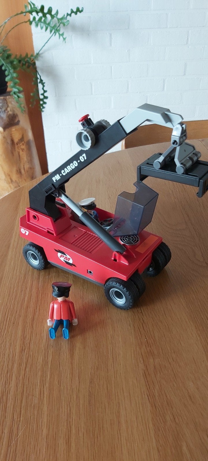 Kraanwagen playmobil, Enlèvement