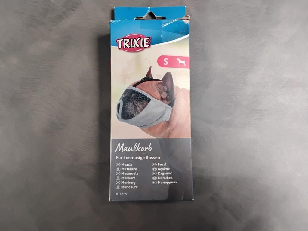 Muilkorf voor kleine honden met platte snuit nog nieuw, Dieren en Toebehoren, Honden-accessoires, Ophalen