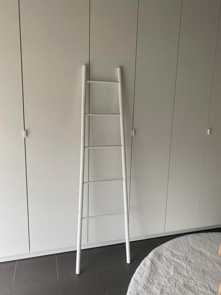 Decoratieve ladder wit, Ophalen, Zo goed als nieuw