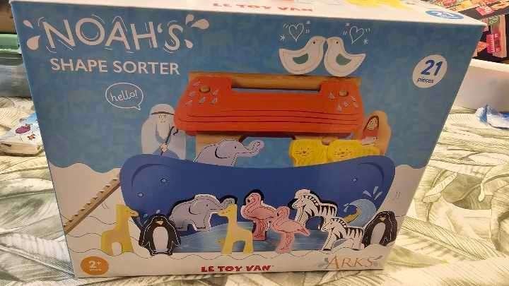 Noah's ark shape sorter ( de ark van noeh ), Ophalen of Verzenden, Nieuw
