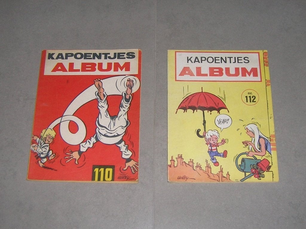 Stripverhalen Kapoentjes Album, Meerdere stripboeken, Ophalen, Gelezen